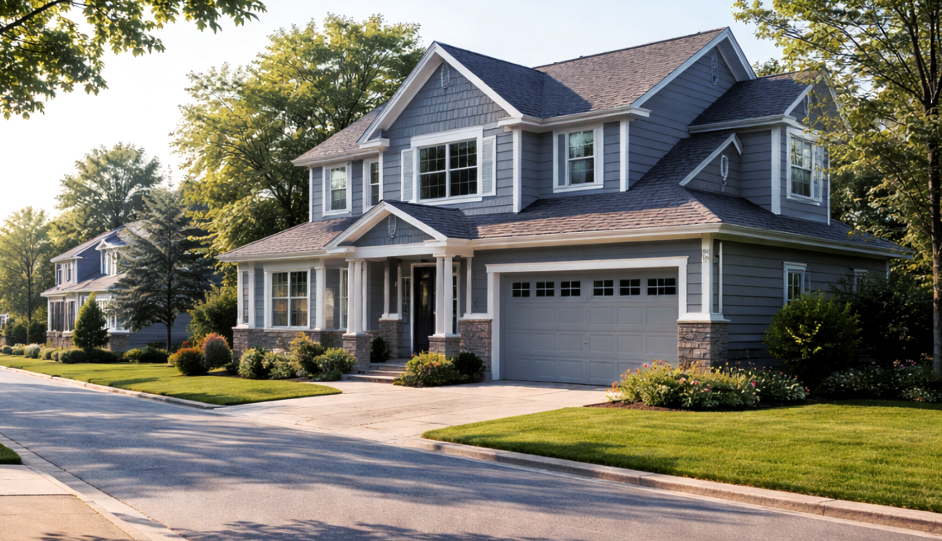 Service vehicle arriving for an urgent in-home appliance repair visit