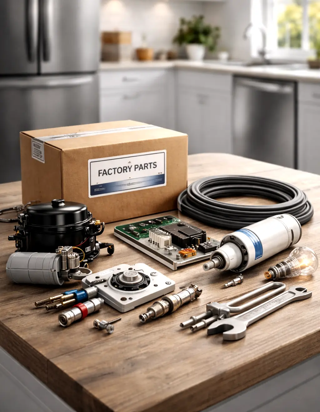 OEM replacement parts for appliance repair