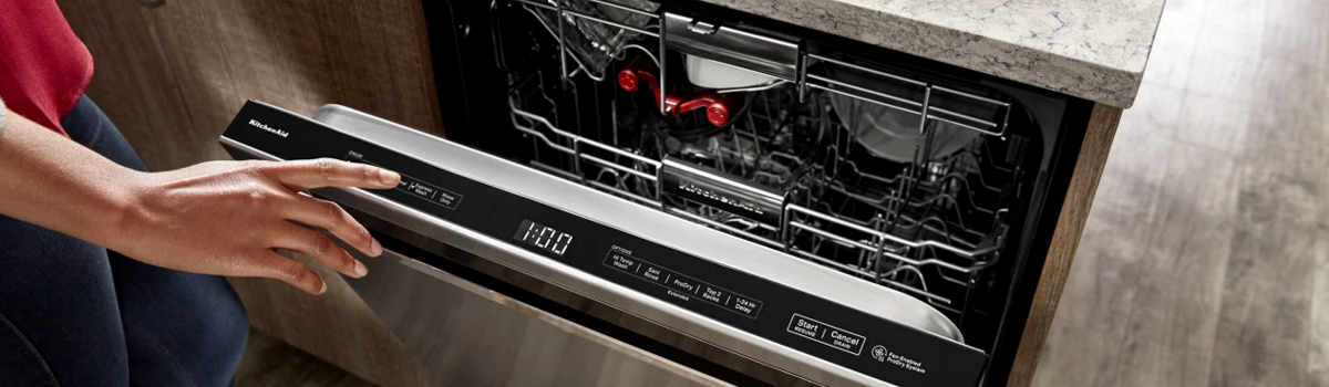 Kitchenaid Dishwasher has a burning smell